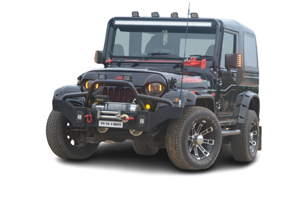 mahindra thar 4x4 modified price