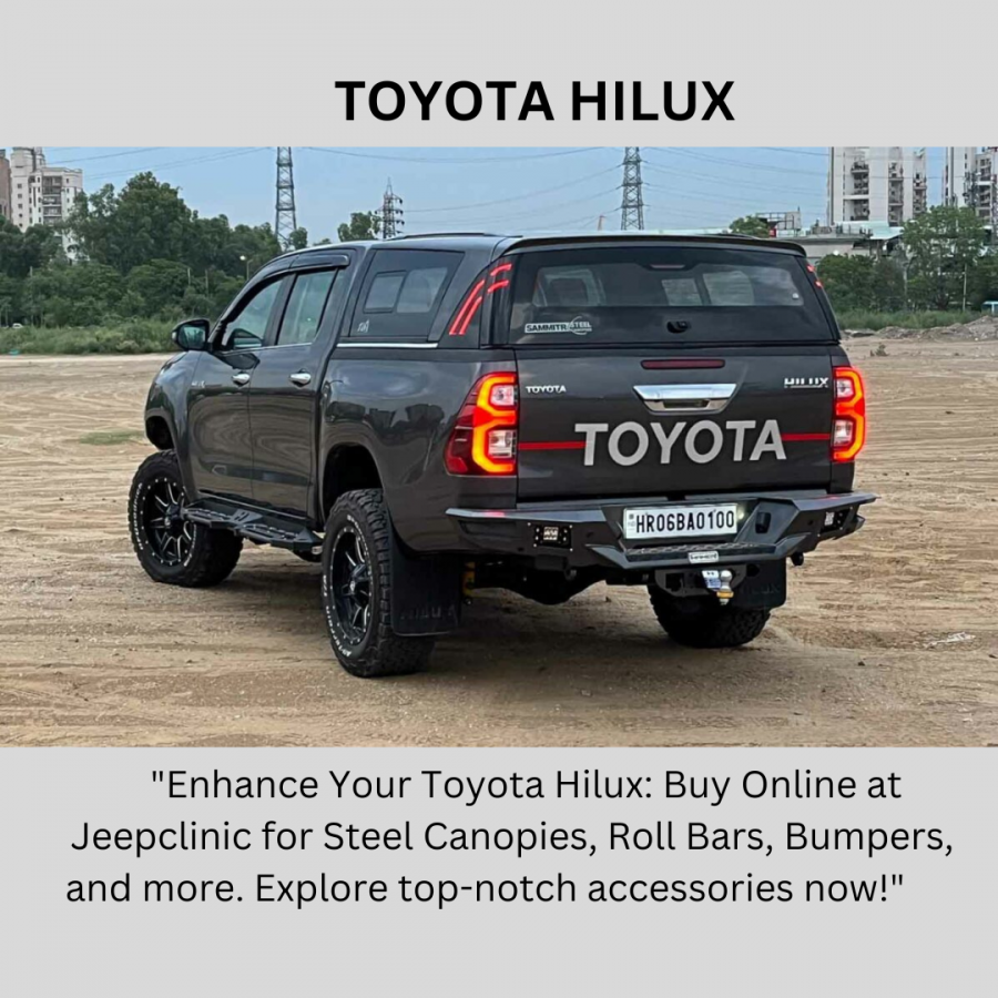 Buy Toyota Hilux Accessories Online in India