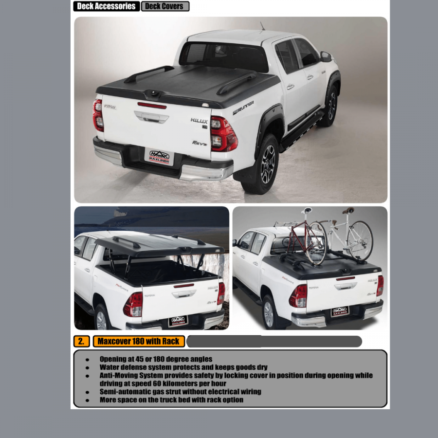 MAXCOVER 180 for TOYOTA HILUX