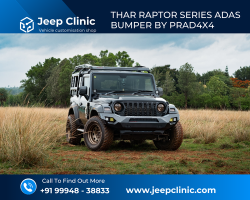 New Raptor bumper for Thar Roxx | Jeep Clinic